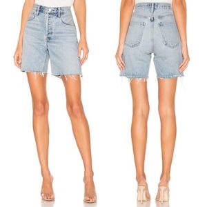 AGOLDE Rumi Cut Off Denim Shorts Renewal